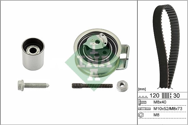 Set distributie curea INA 530 0176 10