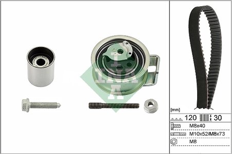 Set distributie curea INA 530 0176 10