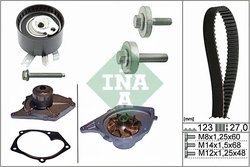 SET DISTRIBUTIE CUREA SI POMPA APA INA 530 0197 30 - Compatibil cu NISSAN, RENAULT, SUZUKI