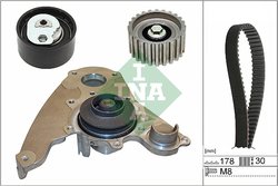 Set distributie curea si pompa apa INA 530 0232 30