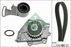 SET DISTRIBUTIE CUREA SI POMPA APA INA 530 0242 30 - Compatibil cu FSO, MG, ROVER