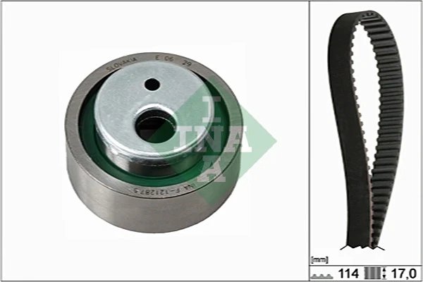 SET DISTRIBUTIE CUREA INA 530 0258 10 - Compatibil cu CITROEN, FIAT, LANCIA, PEUGEOT