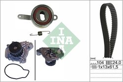 SET DISTRIBUTIE CUREA SI POMPA APA INA 530 0314 30 - Compatibil cu HONDA, ROVER