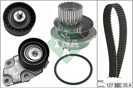 SET DISTRIBUTIE CUREA SI POMPA APA INA 530 0332 31 - Compatibil cu CHEVROLET, DAEWOO, FSO, ZAZ
