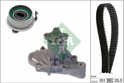Set distributie curea si pompa apa INA 530 0355 30
