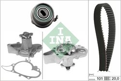 SET DISTRIBUTIE CUREA SI POMPA APA INA 530 0355 31 - Compatibil cu DODGE, HYUNDAI, KIA