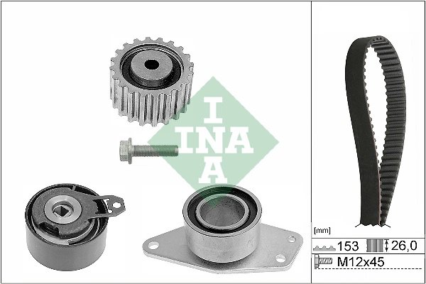 Set distributie curea INA 530 0357 10