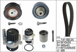 SET DISTRIBUTIE CUREA SI POMPA APA INA 530 0361 32 - Compatibil cu SEAT, SKODA, VW