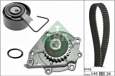 SET DISTRIBUTIE CUREA SI POMPA APA INA 530 0376 30 - Compatibil cu LAND ROVER, MG, ROVER
