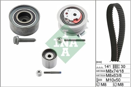Set distributie curea INA 530 0405 10