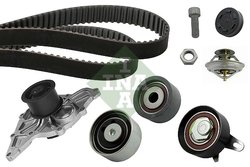 SET DISTRIBUTIE CUREA SI POMPA APA INA 530 0416 31 - Compatibil cu AUDI, SKODA, VW