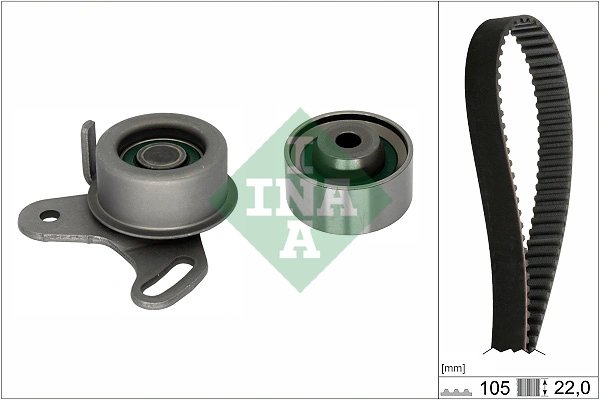 Set distributie curea INA 530 0427 10