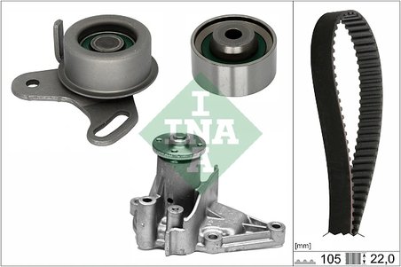 Set distributie curea si pompa apa INA 530 0427 31
