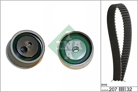 Set distributie curea INA 530 0430 10