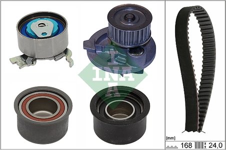 Set distributie curea si pompa apa INA 530 0444 30