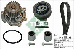 Set distributie curea si pompa apa INA 530 0445 32