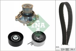 Set distributie curea si pompa apa INA 530 0456 30