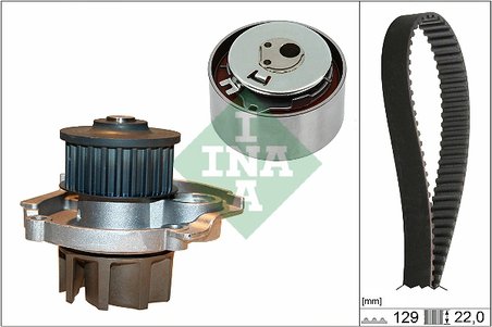 Set distributie curea si pompa apa INA 530 0462 30