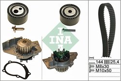 SET DISTRIBUTIE CUREA SI POMPA APA INA 530 0474 30 - Compatibil cu CITROEN, FIAT, PEUGEOT