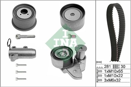 SET DISTRIBUTIE CUREA INA 530 0480 10 - Compatibil cu AUDI, AUDI (FAW)