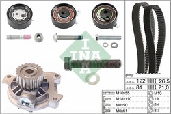 Set distributie curea si pompa apa INA 530 0483 30