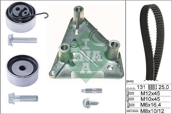 Set distributie curea INA 530 0492 10