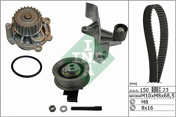 Set distributie curea si pompa apa INA 530 0546 31