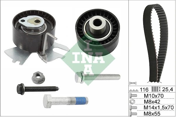 Set distributie curea INA 530 0558 10