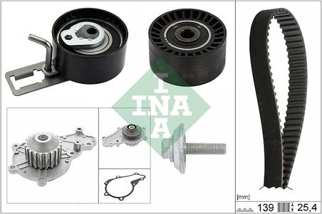 Set distributie curea si pompa apa INA 530 0577 30