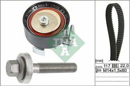 Set distributie curea INA 530 0605 10