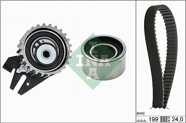 SET DISTRIBUTIE CUREA INA 530 0625 10 - Compatibil cu ALFA ROMEO, FIAT, LANCIA