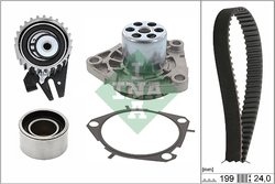 Set distributie curea si pompa apa INA 530 0625 30