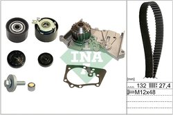 Set distributie curea si pompa apa INA 530 0640 30