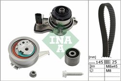 SET DISTRIBUTIE CUREA SI POMPA APA INA 530 0665 30 - Compatibil cu AUDI, SEAT, SKODA, VW