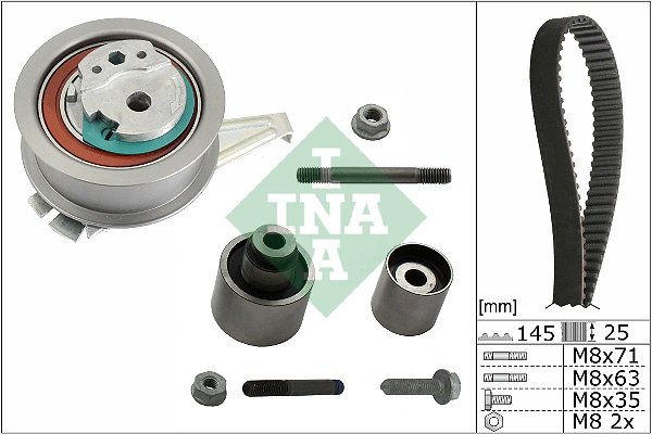 SET DISTRIBUTIE CUREA INA 530 0759 10 - Compatibil cu SKODA, VW