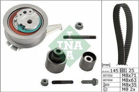SET DISTRIBUTIE CUREA INA 530 0759 10 - Compatibil cu SKODA, VW