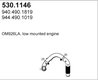 RACORD EVACUARE ASSO 530.1146 - Compatibil cu MERCEDES-BENZ