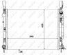 Radiator racire motor NRF 53001