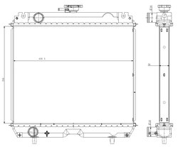 RADIATOR RACIRE MOTOR NRF 530006 - Piesa auto compatibila cu mai multe marci