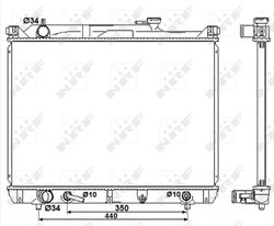 Radiator racire motor NRF 53037