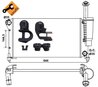 Radiator racire motor NRF 53075