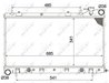 Radiator racire motor NRF 53095