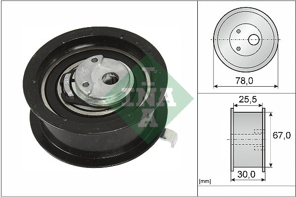 Rola intinzator curea distributie INA 531 0251 30