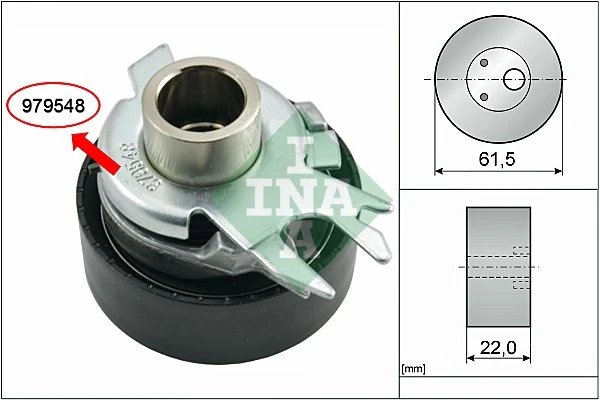 ROLA INTINZATOR CUREA DISTRIBUTIE INA 531 0525 30 - Compatibil cu SEAT, VW