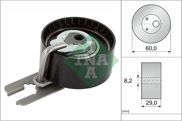ROLA INTINZATOR CUREA DISTRIBUTIE INA 531 0555 10 - Compatibil cu CITROEN, FIAT, FORD, MAZDA, MINI, PEUGEOT, SUZUKI, TOYOTA, VOL