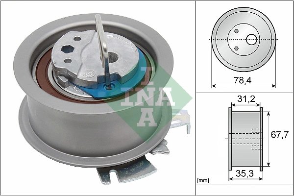 ROLA INTINZATOR CUREA DISTRIBUTIE INA 531 0565 30 - Compatibil cu AUDI, FORD, SEAT, SKODA, VW, VW (FAW), VW (SVW)