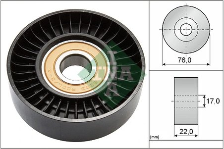 Rola intinzator curea transmisie INA 531 0677 30