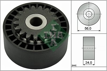Rola intinzator curea transmisie INA 531 0744 10