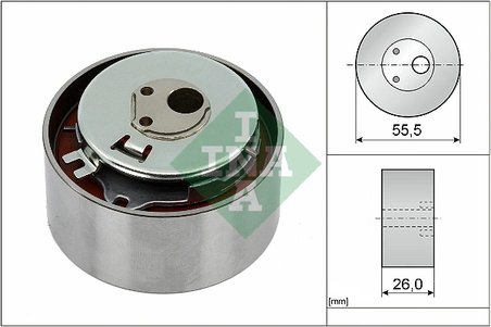 ROLA INTINZATOR CUREA DISTRIBUTIE INA 531 0778 10 - Compatibil cu ALFA ROMEO, CHRYSLER, FIAT, FORD, LANCIA, TATA, ZASTAVA