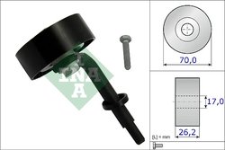 ROLA INTINZATOR CUREA TRANSMISIE INA 531 0783 10 - Compatibil cu BMW